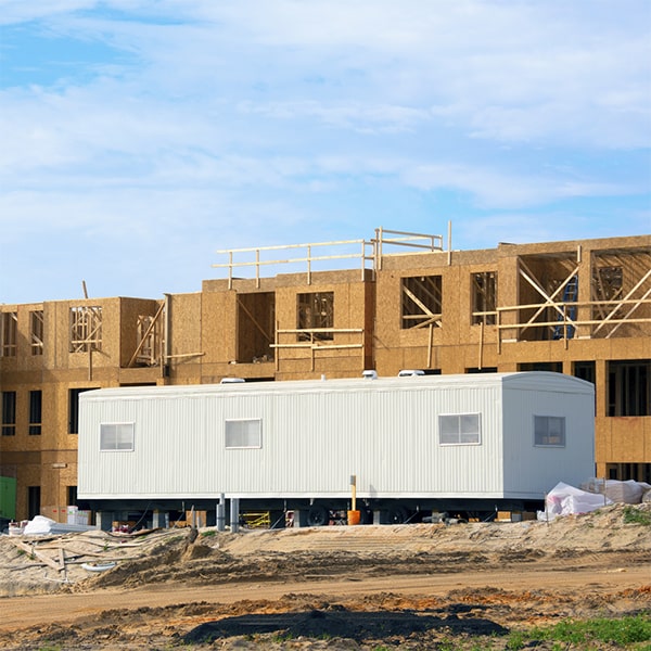construction site office trailers come in various sizes and configurations to accommodate different needs